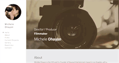 Desktop Screenshot of micheleohayon.com